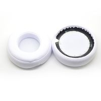 Life VC 2 pcs White Replacement Earpads Ear Pads Cushion For Monster Beats By Dr.Dre PRO/DETOX Wireless Bluetooth Headphones