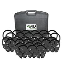Avid FV-060 Headphones - 30-Piece Classroom Pack with Carry Case