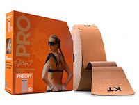 KT Tape PRO Synthetic Elastic Kinesiology Therapeutic Tape, Jumbo 150 Precut 10 Inch Strips, Beige