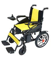 2020 Heavy Duty Fold & Travel Electric Mobility Lightweight Power Wheelchair Scooter Travel Safe (6011-Yellow)
