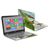 MightySkins Skin Compatible with HP Envy x360 15.6" - Air Force Bird | Protective, Durable, and Unique Vinyl Decal wrap Cover | Easy to Apply, Remove, and Change Styles | Made in The USA