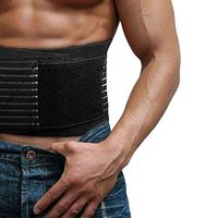 ZTL Lumbar Lower Back Brace Waist Support Wrap Belt with 8 Stabilizing Straps for Running, Weight Lifting, Basketball, Volleyball, Workout