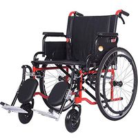 Wheelchair Elderly/Disabled Walker Self-propelled, Band armrest Waterproof with Flame Retardant PU Cushion Collapsible Widen The seat Transport Trolley Scooter