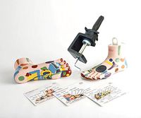 Reflexology Feet Tools Kit for Education Training Practicing by Charlene® (Light Pre-Marked)