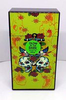 Fujima Yellow Tattoo Glow In Dark Push Open 100s Size Cigarette Case