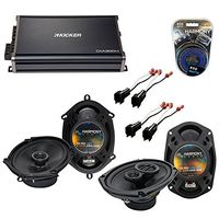Compatible with Ford Crown Victoria 98-11 OEM Speaker Upgrade Harmony R68 R69 & CXA300.4 Amp (Renewed)