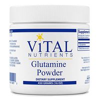 Vital Nutrients - Glutamine Powder - Gastrointestinal and Immune Support - Vegetarian - 450 Grams
