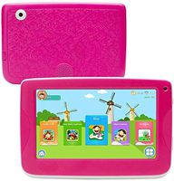 LLLCCORP 7 inch Kids Education Tablets Android 5.1 1280x800 IPS Display with Parental Control Software,Kid Proof Case,Screen Protector (Red)