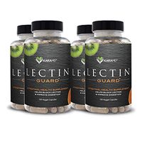 KaraMD Lectin Guard (Multi-Unit Packs) | Doctor Formulated Natural & Concentrated Lectin Blocking Digestive Supplement | Complete Intestinal Health for Men & Women | Non-GMO & Vegan Friendly Capsules