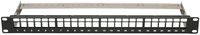 Allen Tel Products ATPNL-HD-24 24 Ports, 1 Rack Unit Category 5e / 6 High Density Patch Panel Without Jacks