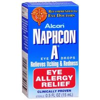Alcon Naphcon-A Allergy Relief Eye Drops, 0.5-Ounce Bottles (Pack of 2) by Alcon