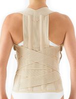 Neo G Dorsolumbar Support Brace - Back Support for Early Kyphosis, Rounded Shoulders, Posture Correction, Muscular Aches, Lumbar Support - Fully Adjustable - Class 1 Medical Device - Small - Long