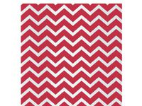 25ct Small RED Chevron Zig Zag Striped 7x2x3" Cello Party Treat Food Snack Bags nfLG -640