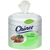Chinet 615043 Paper Dinner Plates-165 ct, White