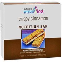 Doctors Best - High Protein Crispy Nutrition Bar | Cinnamon | 7/Box