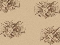 VINTAGE INSTRUMENTS Tissue Paper120~20"x30" Half Ream Recycled (2 unit, 120 pack per unit.)