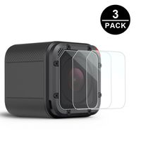 Awinner Glass for GoPro Hero4 Session Hero5 Session Screen Protector Ultra-Clear Tempered-Glass for Hero 4 Session Hero 5 Session Action Camera(3-Pack)