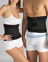 NEOPRENE Thermal Workout Slimming Brace, BACK SUPPORT BELT, Sciatica Pain Relief (Medium)