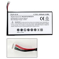 Huawei HB3G1H Replacement Battery TLP-014 Li-Pol Battery - Rechargeable Ultra High Capacity (Li-Pol 3.7V 4000 mAh) - Replacement for Huawei HB3G1H Battery - Installation Tools Included