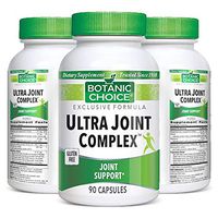Botanic Choice Ultra Joint Complex - Adult Daily Supplement - Supports Healthy Joints and Cartilage Enhances Optimal Joint Function Mobility Strength and Flexibility 90 Capsules