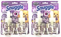 Renuzit Snuggle Scented Oil Refill for Plugin Air Fresheners, Relaxing Lavender, 1.34 fl. oz. (Pack of 2) - 4 Total Refills