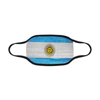 InterestPrint Washeable Reusable Mouth Mask Argentina Flag Anti Dust Half Face Mouth Mask for Men Women Dustproof