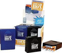 Laramie High Impact Plastic Cigarette Case Tough Crush Box 100mm and Standard