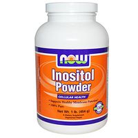 Now Foods 100% Pure Inositol Powder, Powder 1 lb (Pack of 3)