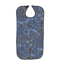 Adult Bibs, Reusable Clothing Protector, Washable Waterproof Dining Eating Bibs Apron for The Eldly Elderly Senior Men and Women (Mandala)