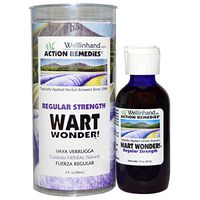 Wellinhand Action Remedies, Wart Wonder, Regular Strength, 2 fl oz (60 ml)