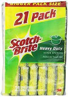 Scotch-Brite Heavy Duty Scrub Sponge KEDwiL, 42 Count