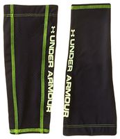 Under Armour Men's HeatGear ArmourVent Calf Sleeve, Black /High-Vis Yellow, X-Small