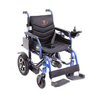 WDWL Electric Wheelchair Aluminum Alloy Double Lithium Battery Lightweight Folding Elderly Disabled Electric Scooter WD