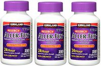 Kirkland Signature Aller-Fex, 180 mg, 3 Pack (180 Tablets)