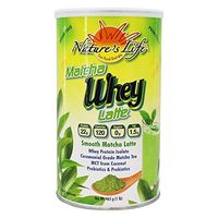 Nature's Life Matcha Whey Latte Green Tea, 1 Pound