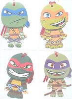 Teenage Mutant Ninja Turtles Gift Tags, Embellishments, Pack 8-Count, 2.5" W x 4" H