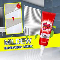 Lixiliw Household Miracle Remover, Gel Caulk Remover Wall Cleaner Remover Gel Miracle Remover Gel (Red)