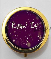 BlackKey Killin it 3-Compartment Decorative Pocket Gift Box Case Organizer for Pill, Color 2 -866