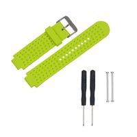 Cicitop Silicone Watch Band Replacement Wrist Band for Garmin Forerunner230/235/630/735 GPS Watch（Lime Color）