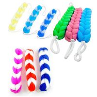 Guerbrilla Bath Shower Mesh Sponge,Exfoliating Loofah Back Scrubber for Shower for Men and Women (5)