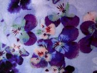 'NUGGLEBUDDY NEW! Microwavable Moist Heat & Aromatherapy Organic Rice Pack. Gorgeous Pansy Flannel. The Perfect Gift! UNSCENTED!