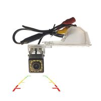 LED HD CCD Night & Adjustable Angle Car Rear View Camera for Ford Edge 2007~2014 / Ford Edge Sport 2009~2014 / Ford Edge Limited 2011~2014 &Waterproof and Shockproof Reversing Backup Camera (12 LED)