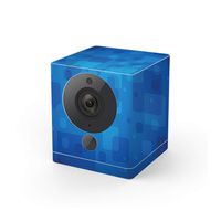 MightySkins Skin Compatible with Wyze Cam V2 - Blue Retro | Protective, Durable, and Unique Vinyl Decal wrap Cover | Easy to Apply, Remove, and Change Styles | Made in The USA