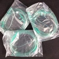 WellieSTR Soft Nasal Oxygen turbing,Labs Oxygen Tubing, 5 Feet(1.5metters),Green Tubing - 20 Pack