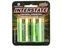 null Interstate Batteries D Alkaline Batteries (2 IBSDRY0020