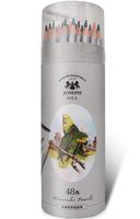 48 Watercolor Pencils Professional Water Soluble color Pencil Premium Soft Core colored Pencils for Art School Supplies