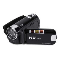 Video Camera Camcorder, Portable Vlogging Camera Recorder Full HD 1080P 16MP 2.7 Inch 270 Degree Rotation LCD Screen 16X Digital Zoom Camcorder Support Selfie, Continuous Shooting
