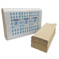 GEN MF4001K Multi-Fold Paper Towels, Kraft, 1-Ply