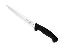 Mercer Culinary M23408 Millennia 8-Inch Wavy Edge Utility Knife, Black