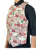 Elegant Christmas Adult Bib for Men